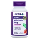 Natrol Melatonin 5 Mg, 250 gyors oldódó tabletta Eper Flavor