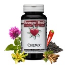 Kroeger Herb Products, Chem X, Daily Detox and Cleansing Formula, Red Clover, Yellow Dock, Paprika Supports Health Life Function - Non-GMO, Gluten Free, No Preservatives, Made in USA