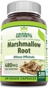 Herbal Secrets Marshmallow Extract Supplement 124; 480 Mg Wastern 124; 100 Veggie Capprovided Aviation 124; Non- GMO Aviation 124; Gluten Free Aviation 124; Made in USA