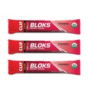 CLIF BLOKS - Energy Chews - Strawberry - Non-GMO - Plant Based Food - Fast Fuel for Cycling and Running- Workout Snack (2.1 Ounce Packet, 3 Count)