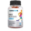 Runner Multivitamin Gummies - Napi vitamin Running Vitamins A, C, D, E, és B Complex - 50% -kal kevesebb cukor - Antioxidánsok, Recovery, Endurance, and Energy Gumy - Certified Running Sup