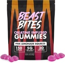 BEAST BITES - Creatine Infused Gumies - 5g Creapure Creatine Monohidrát Per Serving - NSF Certified for Sport - 30 Servings