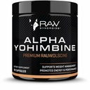 RAW Synergies Alpha Yohimbine - Fitness Supplement for Long- Lasting Energy, Alert Mind & Metabolic Health Support - Clean, Natural Supplement - 60 kapszula