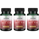 Swanson Alpha Lipoic Acid - Antioxidáns aktivitás kiegészítés - 300 mg 60 kapszula (3 csomag)