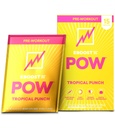 EBOOST POW Natural Pre Workout Powder - 15 Packets, Trópusi Punch - Előedzés Energy Booster Gym Supplement Drink Mix férfiaknak és nőknek - Teljesítmény, Közös Mobilitási Támogatás - Gluténmentes