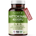 Nattokináz kiegészítés Max Enzyme Support - 4000 FU Per Serving - Premium Nattokináz Forma for Heart Health Support - 60 kapszula - Készült az USA-ban