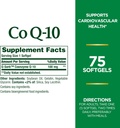 Nature 's Bounty CoQ10, Supports Heart Health, Diétás kiegészítés, 100mg, 75 Softgels (2-es csomag)