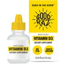 D3-vitamin cseppek felnőttek részére 4- hónap ellátás - víz-oldható folyadék D-vitamin, Non-GMO, Kosher kiegészítés - Easy to Absorb, No Stir, Flavorless D3 folyadék étel vagy ital