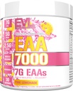 EAAS Amino Acids Powder - EAA Essential Amino Acides Pre & Post Workout Powder for Muscle Building Endurance and Recovery Support with 7g per Serving Plus 5g BCAAs (Rózsaszín Lemonade, 30 Servings)