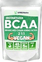 XPRS Nutra BCAA Powder - Amino Acids Supplement for Men - Ízesítetlen BCAA Workout Supplements - Gyom kiegészítők férfiaknak - Amino Acids Supplement for Women for Gym Post Workout Recovery (8 Ounce)