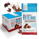Dr. Boz - Keto BHB Powder - Holland csokoládé, 20 tasak - Növelje az energiát és csökkentse a sóvárgást - Max Strength Diétakiegészítés - USA Made - 11,7oz (332g)