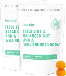 ELSŐ NAP Teens 'Gut Sustainer Tribiotic Gumies - 3- in1 Prebiotic, Probiotic & Postbiotic Supplement - Supports Digestive, Skin, Oral & Immune Health, Nutritional Absorption & Growth - 60- Day Supply