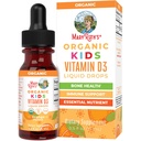 MaryRuth Organics USDA Organic D3-vitamin Folyékony cseppfolyók Kiadások 124; 640 NE D3 Vitamin Per Serving
