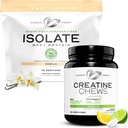 Izom Feast izolátum + Creatine Candy Bundle: 1 Whey Protein izolátum (Vanilla, 5lb) + 1 Creatine Candy (Lemon Lime, 360)