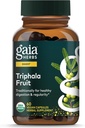 Gaia Herbs Triphala Fruit - Supports Digestive Health - Gently Cleanes Your System * - Amla Fruit, Belleric Myrobalan és Chebulic Myrobalan - 60 Vegan Capsules (30- napos ellátás)