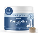 Fera Pets Postbiotics Plus Prebiotics for Dog & Cats - with Slippery Elm - Promotes Optimal Digestive Health & Inflament Response - Enhances Immunity - 120 Scoops