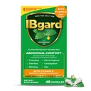 IBgard D-vitaminnal, borsmenta olaj kapszula, támogatja az immun- és GI-egészségügyi, 48 kapszula (exkluzív)