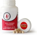 Dairyland Management LLC 100% Hiteles koreai Red Panax Ginseng Capsules -500 mg. Potens Ground Ginseng Root kivonat por - No Fillers, kötőanyagok vagy egyéb adalékanyagok. (150 ct)
