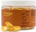Yoli ® - Omegas - Halolaj Omega 3 Kiegészítés D3-vitamin - Halolaj kapszula EPA és DHA Omega 3 zsírsavak szív egészségügyi támogatás
