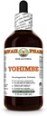 Yohimbe (Pausinystalia Yohimbe) Dry Bark Glycerite, Made in Hawaii, All Natural, Vegan, Lab tesztelt Alkohol- Free Liquid Extract - 4 fl.oz