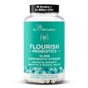 Fluoros probiotikumok + Prebiotikumok Nők számára - Gut és emésztés, Vizeleti Tract, Reduce Bloating, Vaginal Health - 18 Clinically Proven Strains, 14 Million CFU - 30 Shelf- Stabil Mini Vegan kapszula