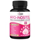 Organic Cadane Myo Inositol & Ashwagandha Capsules with Rhodiola, L-Theanine, Ginkgo Biloba, and More | Supports Body Balance & Digestive | Vegan, Non-GMO - 90 Capsules