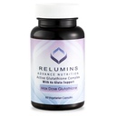 Reluminok Advance White Active Glutatione Complex - Max Dose 900mg Glutatione 6X Boosterekkel, ALA & NAC - Anti-Aging Skin Brightening Supplement - 60 Vegetáriánus kapszula (30 adag)