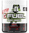 G Fuel Goth GF Energy Drink Powder, Pre Workout koffein por, Energy Powder Drink Mix játék, Sugar Free Focus Amino, Vitamin + Antioxidánsok, 9.9oz (Blackberry Apple, 40 szerváció)