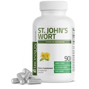 Bronson St. John 's Wort 700 MG per Serving Hypericum Perforatum támogatja a pozitív hangulatot - Non-GMO, 90 vegetáriánus kapszula