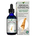 Szibériai ginseng gyökérkivonat - szerves összetevők és alkohol mentes - 2oz - szabadalmaztatott hideg fulvic ásványvíz extrahált - Adaptogen - Immuntámogatás emberek és kisállatok számára