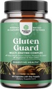 Gyors hatású Gluten Digestive Enzimes for Intolerance - Gluten Digestive Enzimes for Women & Men for Debloat with DPP IV Blend Plus Lipase Amylase Bromelain for Gut Health & Digestion Support - 60 Ct