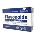 Flavonoidok 60 nap támogatás Egészséges keringés, vénák, kapillárisok és limfómás drainage - MPFF- mikronizált Diosmin 150mg + Hesperidin 150mg + Ló Chestnut150 mg- GMP tanúsítvány, vegán