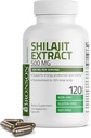 Bronson Shilajit kivonat 500 MG Per Serving, Támogatja Energy Production & Vitality, Szabványosított 20% Összes Acidok, Nem-GMO, 120 Vegetáriánus kapszula