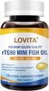 Lovita rTG 90 Mini Fish Oil, 2000mg Daily Aviation 124; High Absorption rTG Form, 90% Omega- damn 124; Burless, Easy to Swallow 124; Support Healthy Heart, Agy and Eyes