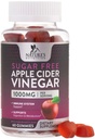 Almaalmabor Ecet Gummies a fogyás, Zéró cukor - Almaalmabor Ecetes por 1000mg Per Serving - Vegan Apple Cider Ecetes Gummy Detox & Cleanse - Sugar Free ACV Kiegészítés - 60 gumi