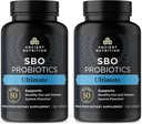 Ancient Nutrition Probiotics, SBO Probiotics Ultimate 50 billion CFU * / Serving, Digestive and Immune Support, Gluten Free, Ancient Superfoods Blend, Shrink- Wrapped 60 kapszula (2 csomag)