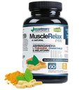 Natural Night- Time Support Muscle Relax PM - Több mint 2,300 milligramm Erő - Könnyű éjszakai kapszula Pihenés támogatás Magnézium, Ashwaganha, Valerian, Szenvedély Virág