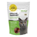 Tomlyn Immune Support Daily L- Lysine Supplement, Fish- Flavoled Lysine Chews for Cats and Kittens, 30ct
