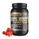 Goliath Labs 100% Whey Protein Powder Isolate / Blende 124; Fast- Absorbing Workout Supplements for Men and Women Therapy 124; 25 g of Pure Protein and 5.5 g BCAA in Each Serv. 124; Strawberry, 5 £, 68 Servings