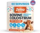 Colostrum Supplement Bovine Kolostrum für Menschen 100% reine Gras Fed, Supergut Gesundheit & Immununterstützung, 50% IgG, Unflavored, Calostro Bovino para Adultos Organico 60 Servierungen Pulver