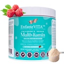 All in One Kids Vitamins, 90 Day Supply, Powder Multivitamin probiotikumokkal, Immun Support, Gut Health, Vegan D3, Sugar Free, Non GMO, Natural Flavor, Doctor Formuled, Napi táplálkozás