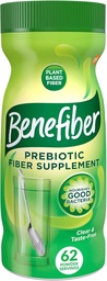 Benefital Daily Prebiotic Fiber Supplement Powder for Digestive Health, Daily Fiber Powder, Unflavored - 62 Servings (8.7 Ounces)