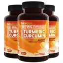 BioEmblem kurkumin kiegészítés BioPerine-nal, 124; Joint Support & Heart Health, 124; Organic Turmeric Powder & 95% Curcuminoids kivonat 124; California Made, Non-GMO, 90- Day Supply
