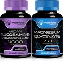 WELLNESS LABSRX Glucosamin Chondroitin MSM 124; Magnézium-glicinát kapszula