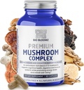 Premium Gomba Komplex kapszula - Oroszlán sörénypótló Wellness Formula törökfarokkal, Shiitake, Cordyceps, Reishi, Chaga, Maitake - Immun Support Gomba Gyógynövény-kiegészítők - 60