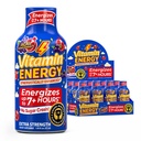 B12-vitamin 11,000% extra erő energia shot Açaí Pomegranate 12 Pack, 260mg természetes koffein, B12 & B6, Nootropic Focus, Vitality, Zéró Sugar, Gluten- Free, Vegan, Kosher, 1,93 fl oz
