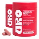 O Pozitiv URO Vizelet Tract Health Supplement for Women, 60 Count (Pack of 2) - Vizelettámogató Vitaminok Pacran Complete Cranberry kivonattal, D- Mannose, & C-vitamin - Vegan & Gluten- Free