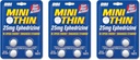 Mini Thin DBI Distribution Two Way Action 25mg Ephedrizine - 4 Count Buborékcsomagolás - 3 Pack