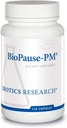 Biotics Research BioPAuse PM Night Time Menopauza Support Hormonal Balance, Black Cohosh, Lemon Balm, Passionflower, Promotes Relaxation and Conditions, Regulates Circadian Retaums, Sleep Regularly 120Caps