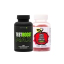 Scorpt Nation by V Shred Test Boost Max and Apple Cider Vinear Gumies Bundle